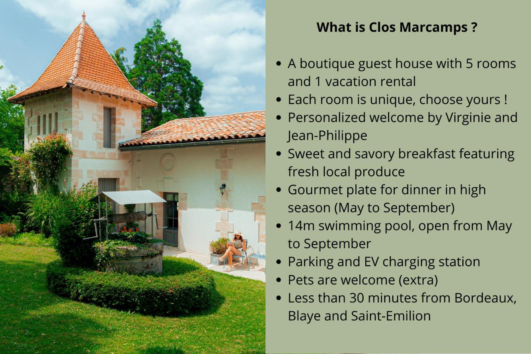 Clos Marcamps - Teritoria Prignac-et-Marcamps Ngoại thất bức ảnh